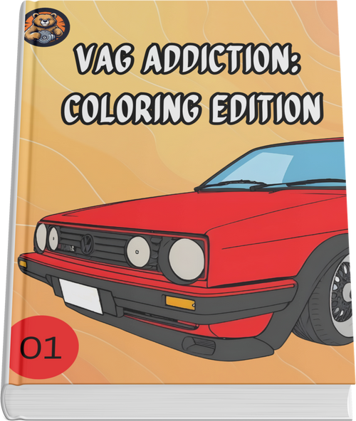 VAG ADDCTION: COLORING EDITION - 50 Legendary Cars